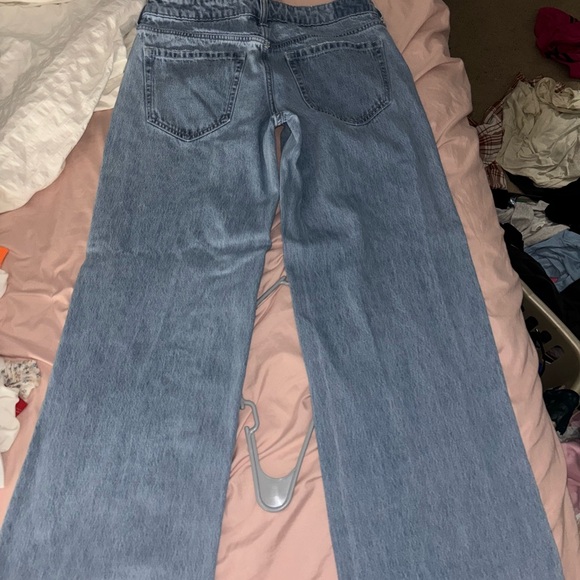 Hollister Blue Flare Wide Leg Jeans - Picture 2 of 3